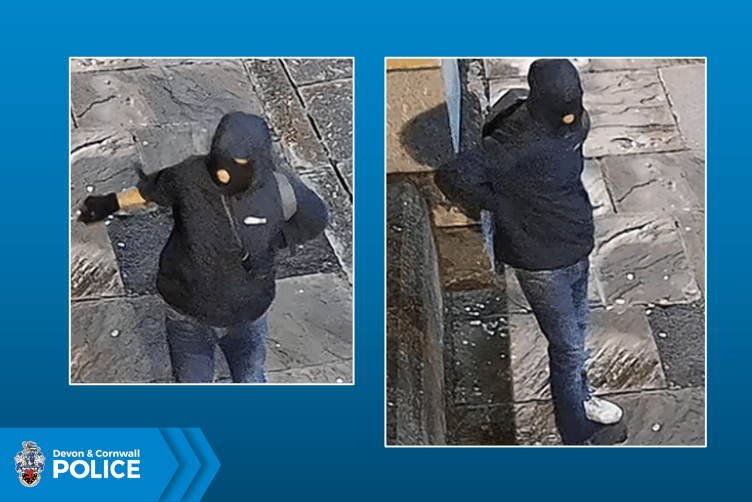 New image of a man police would like to speak to near Exeter's Royal Albert Memorial Museum (RAMM) and Art Gallery.