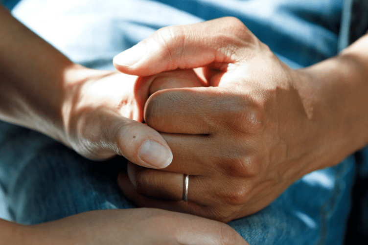 Caring stock image