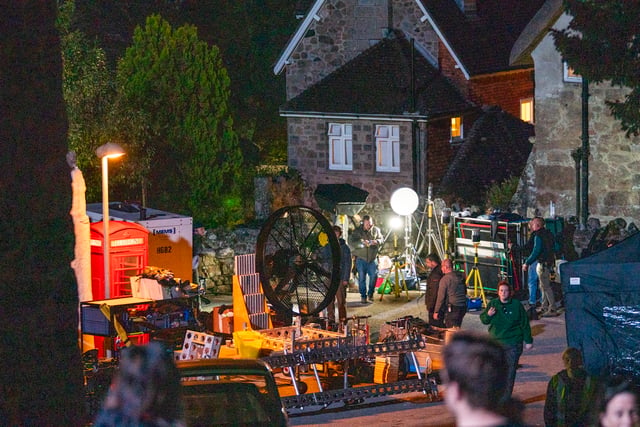 Harry Potholes - Village gets long-awaited repairs by film crew