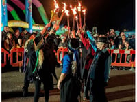 Community lights up the night to celebrate Callington festival