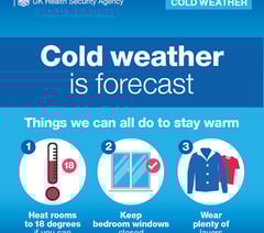 Amber health alert issued for the South West as temperatures plummet