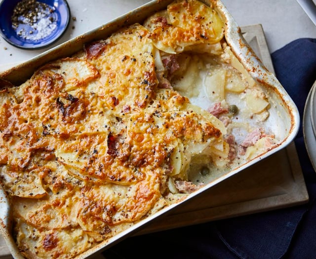 Making the most of celeriac for a winter gratin