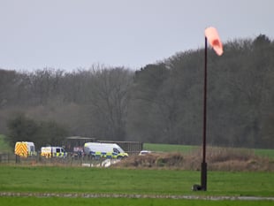 Man dies after skydive at Devon airfield