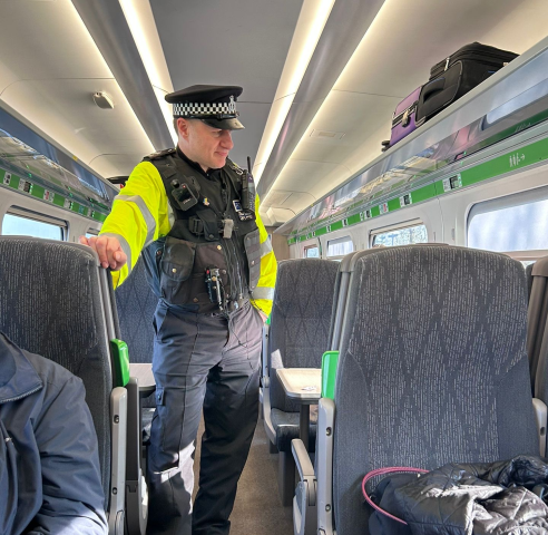 County Lines gangs hit as police patrols flood trains