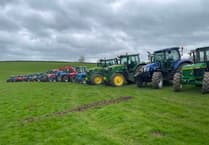 Tractors turn out in force for Callington charity drive