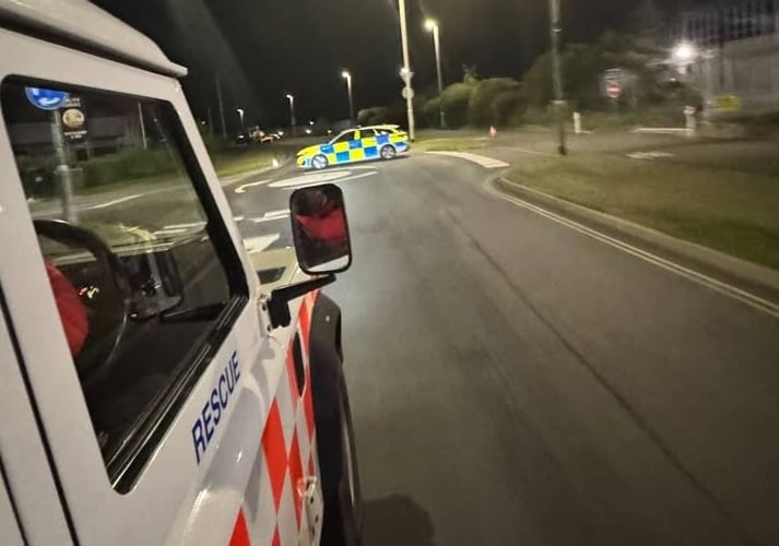 Dartmoor Search & Rescue Team Tavistock supported the emergency services and other first responders at the bomb disposal operation in Plymouth last week.