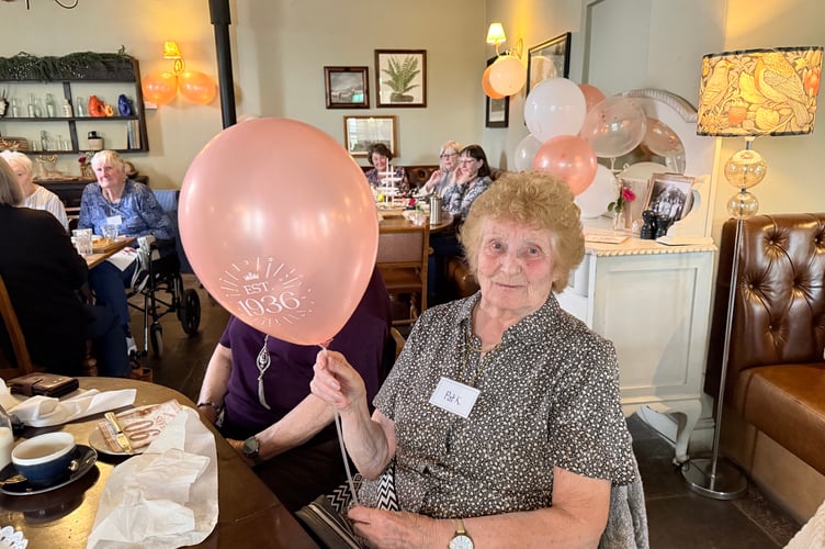 Pat Kerslake  joins in the ninetieth birthday celebrations of Horrabridge and Sampford Spiney WI in her own ninetieth year.