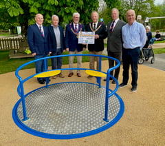Popular play park upgrade celebrated
