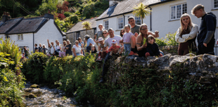 Village duck race creates a splash
