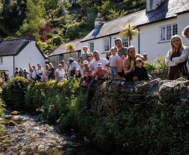 Village duck race creates a splash