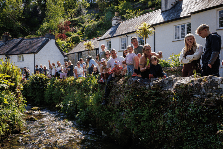 Milton Combe duck race attracted families to its fun event to raise funds for the village hall maintenance.