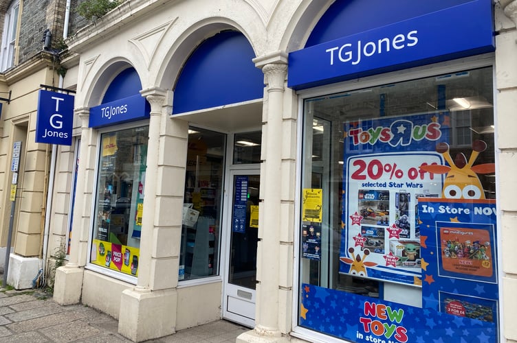 TG Jones in Tavistock