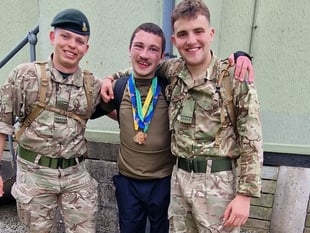 Damien's golden Ten Tors triumph