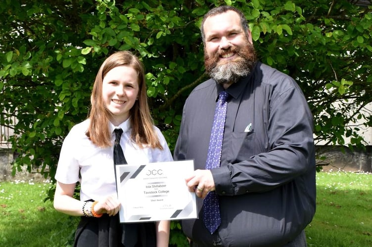 Tavistock College Year 10 Chemistry Olympiad Challenge winner Iola Shillabeer.