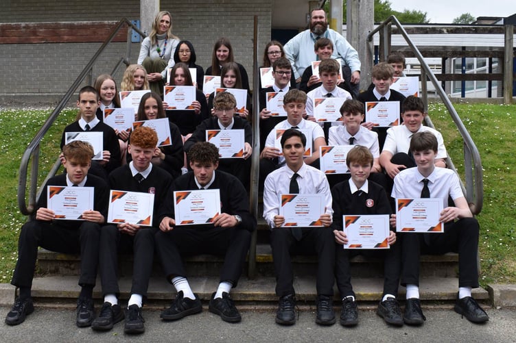 Budding Tavistock College scientists came up with a winning equation to scoop an award in a national chemistry competition.