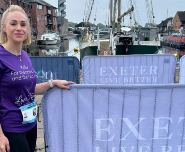 Callington mum runs Plymouth Half for baby loss charity