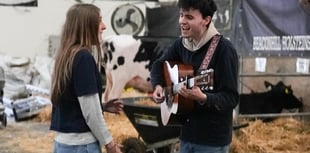 Singing in harmony to the cows