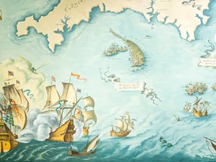 Rare showing of Spanish Armada maps