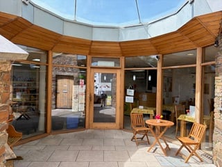 The Burrow Community Shop in Exbourne.
