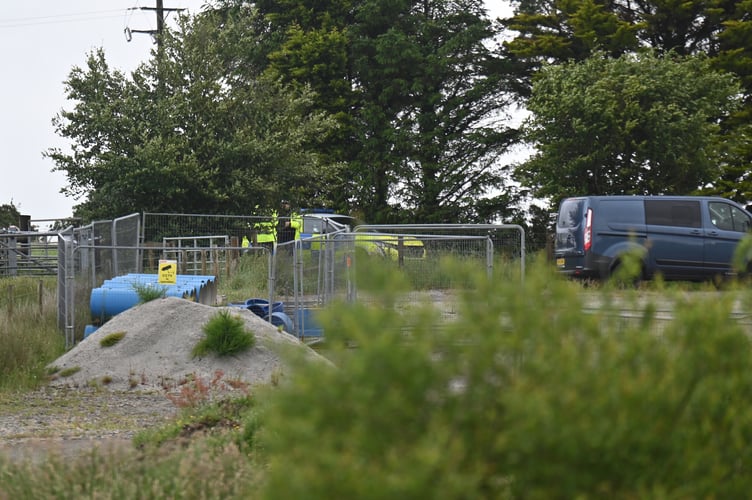 A major operation is ongoing, coordinated by the MOD, following the crash of a Royal Navy helicopter close to Sourton services at around 4am this morning.