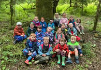 In pictures: All things wriggly as pupils go to earth