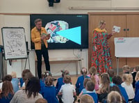 Famous storytellers entrance pupils