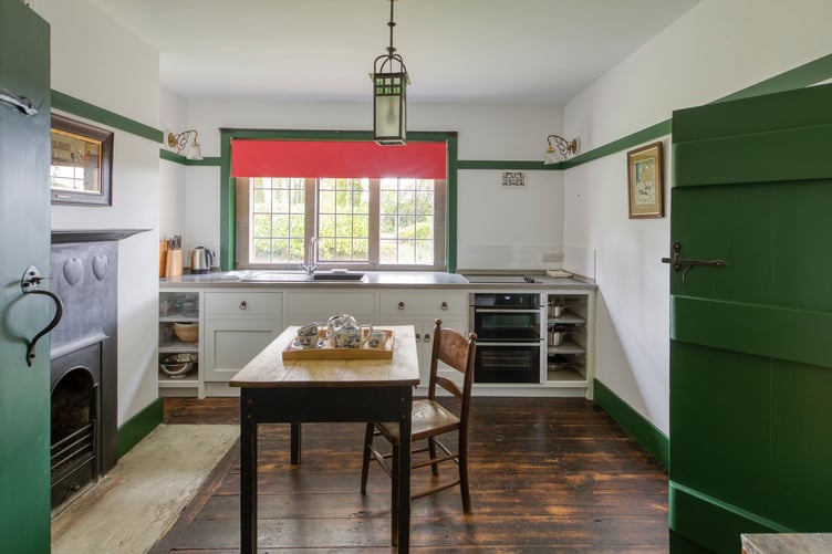 Period detail to admire in the kitchen at Winsford Cottage Hospital, staging a rare opening to the public over the weekend of July 4 and 5.