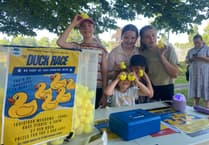 Ducks and brass at Lions family fun day in Tavistock park