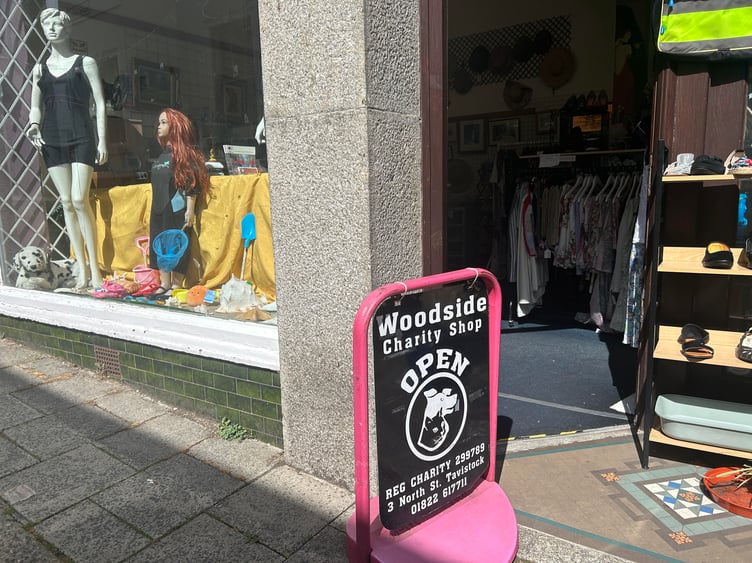 A Tavistock charity shop is closing down after decades in the town