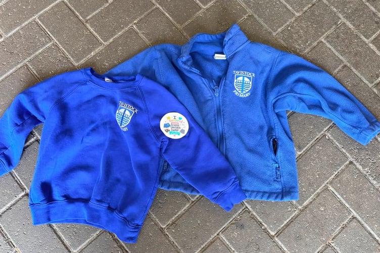 An example of one of the free uniforms available at the Horrabridge School uniform swap event.