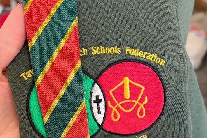 An example of one of the free uniforms available at the Horrabridge School uniform swap event.