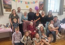 Lifelong farmer Ena turns 100 surrounded by her family