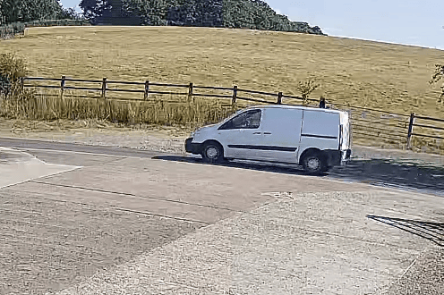Police are asking for help in identifying the driver of this van who they hope will help them investigate the death of a cyclist at Broadwoodwidger on Tuesday, August 11.
